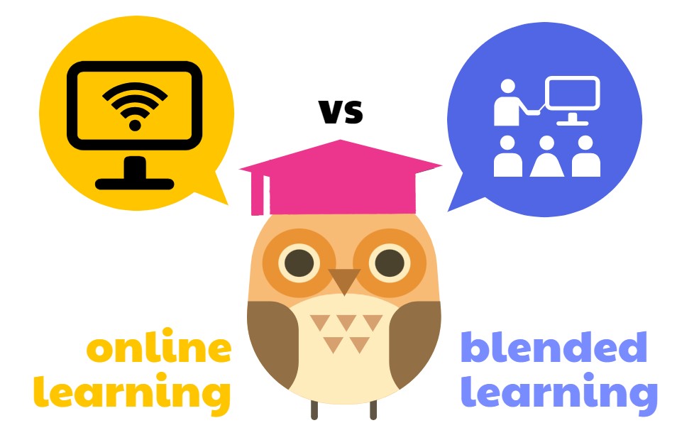 online vs. blended&nbsp;learning