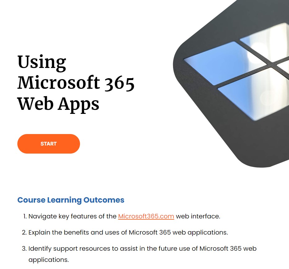 Using Microsoft 365 Web Apps – heather zink. a learner.
